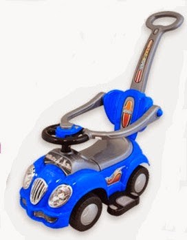 Машинка-каталка Alexis-Babymix HZ-558 (blue) 